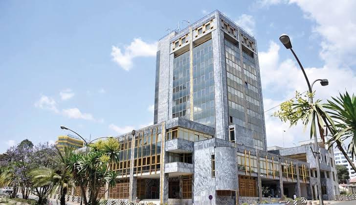 A bank branch in Addis Ababa